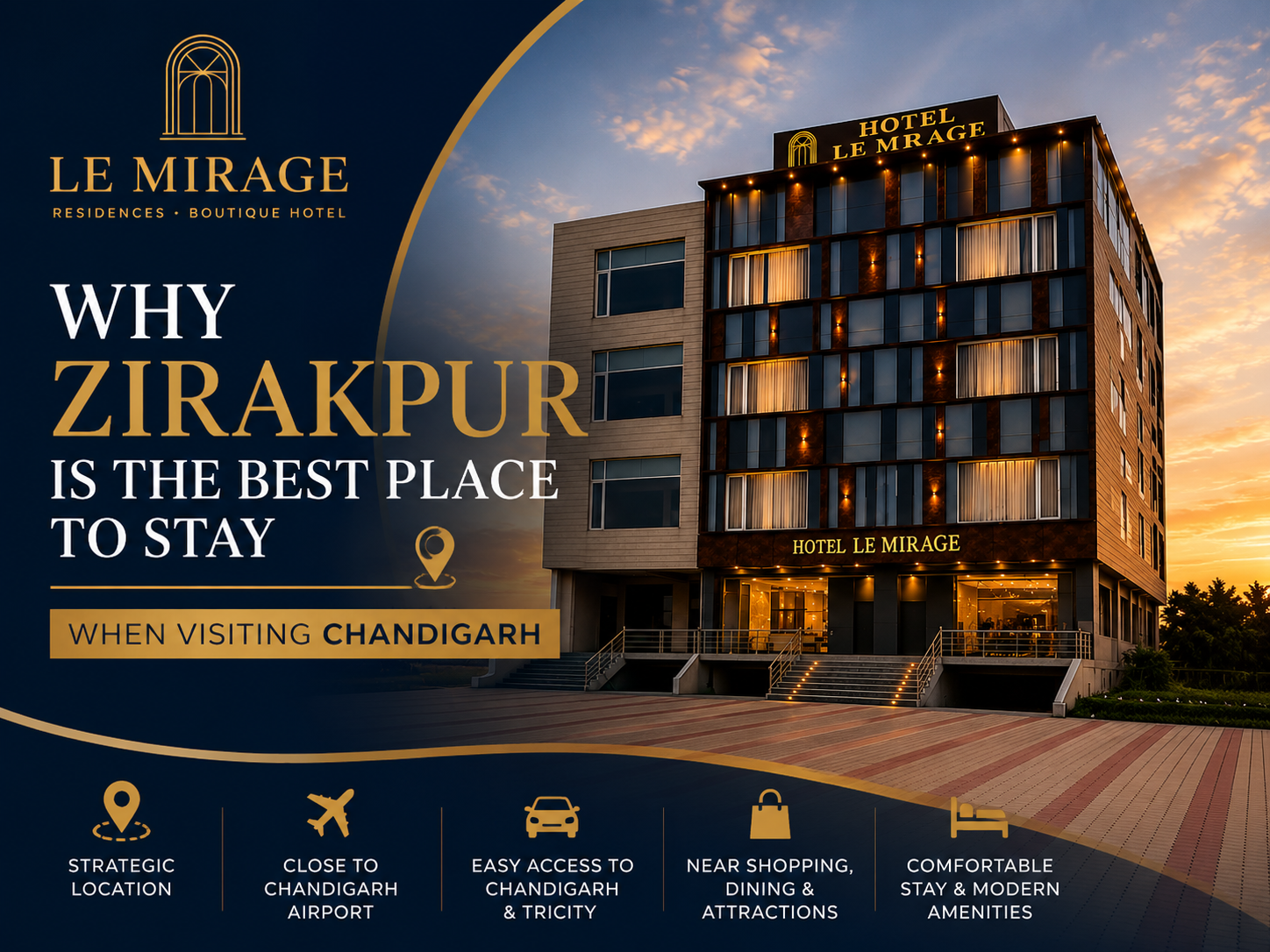 Why Le Mirage is the Best Place to Stay When Visiting Chandigarh